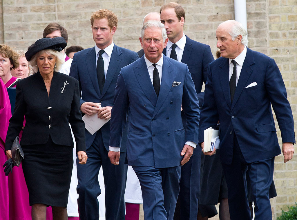 Camilla, Prince Harry, Prince Charles, Prince William